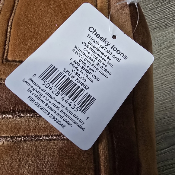 Brown and Pink Stuffed Animal Chocolate Bar - Picture 6 of 7